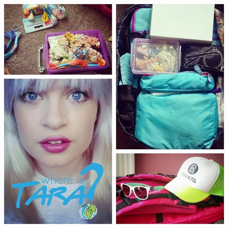 Packing for my RTW trip.