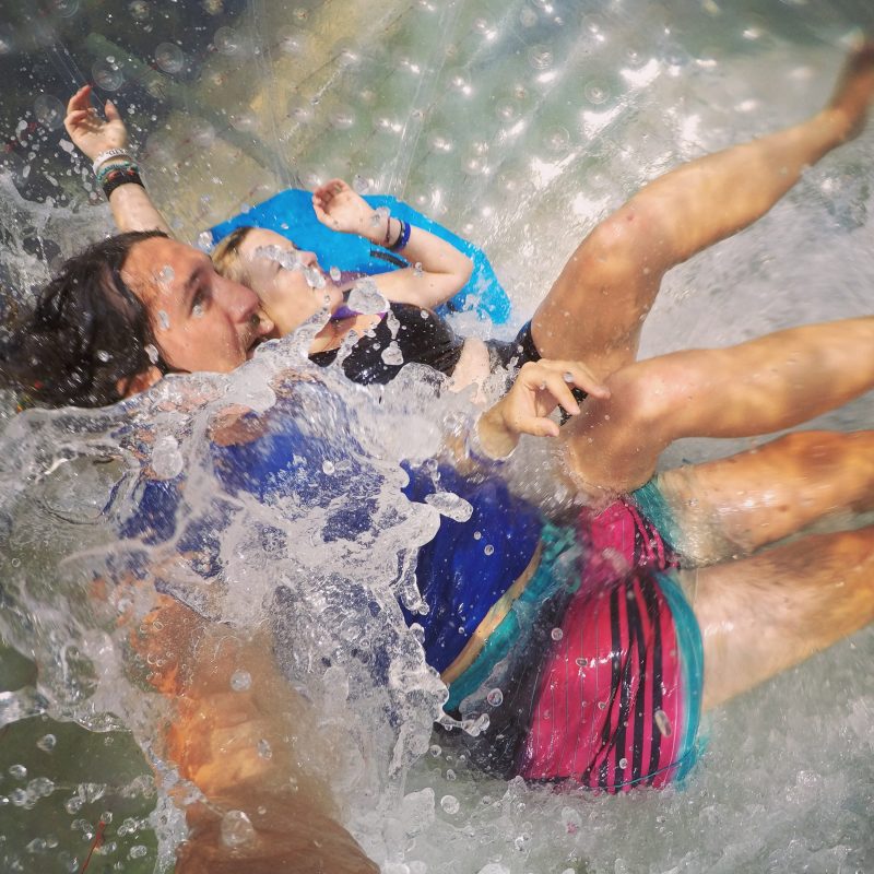 OGO Rotorua – Rolling Around In Giant Wet Balls.