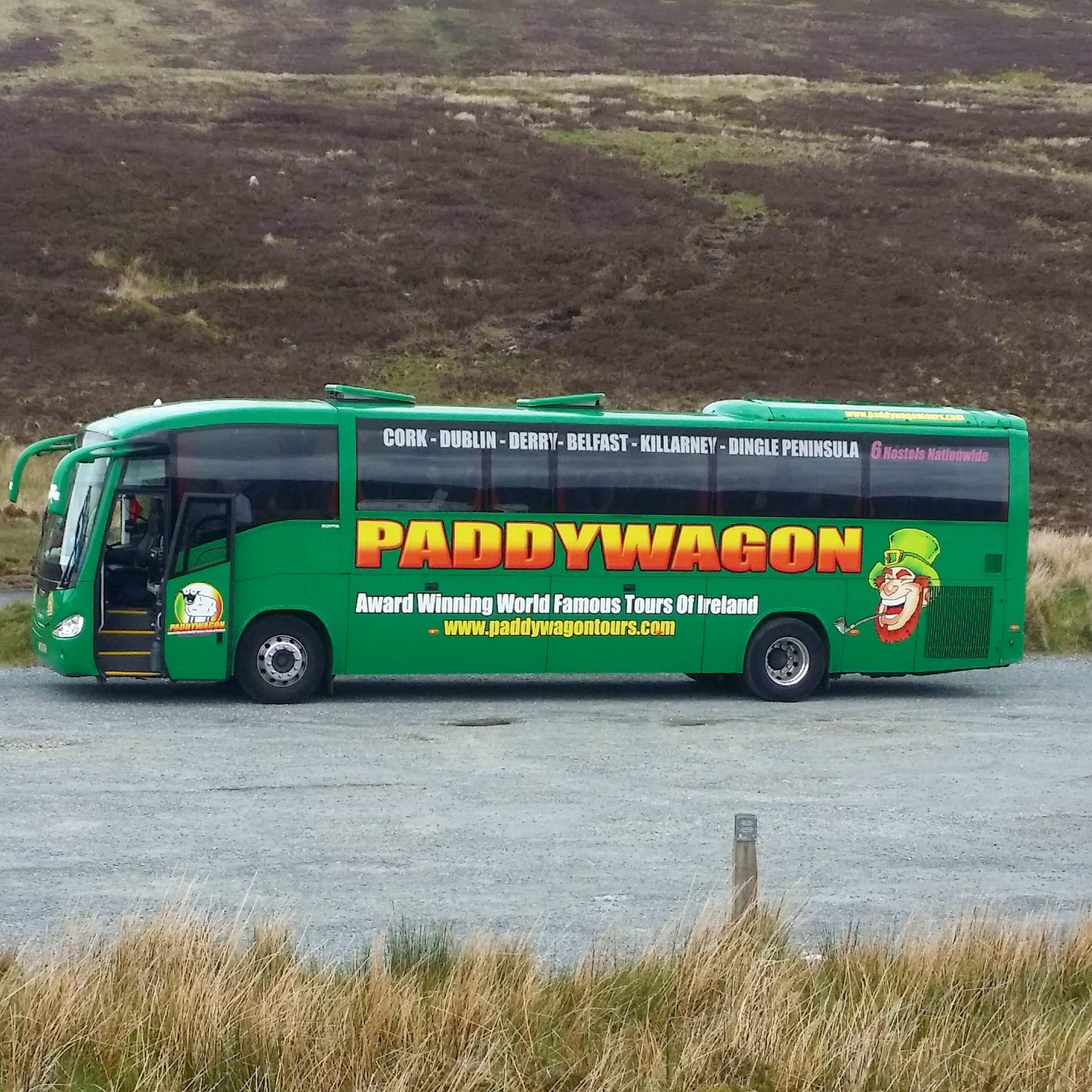 paddy wagon tour bus
