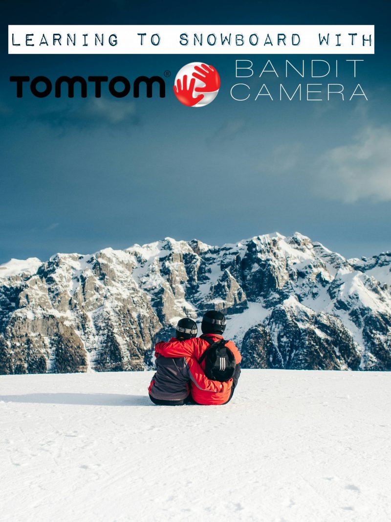 Learning to Snowboard with the new TomTom Bandit