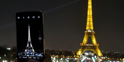 huawei P30 photo of Eiffel tower