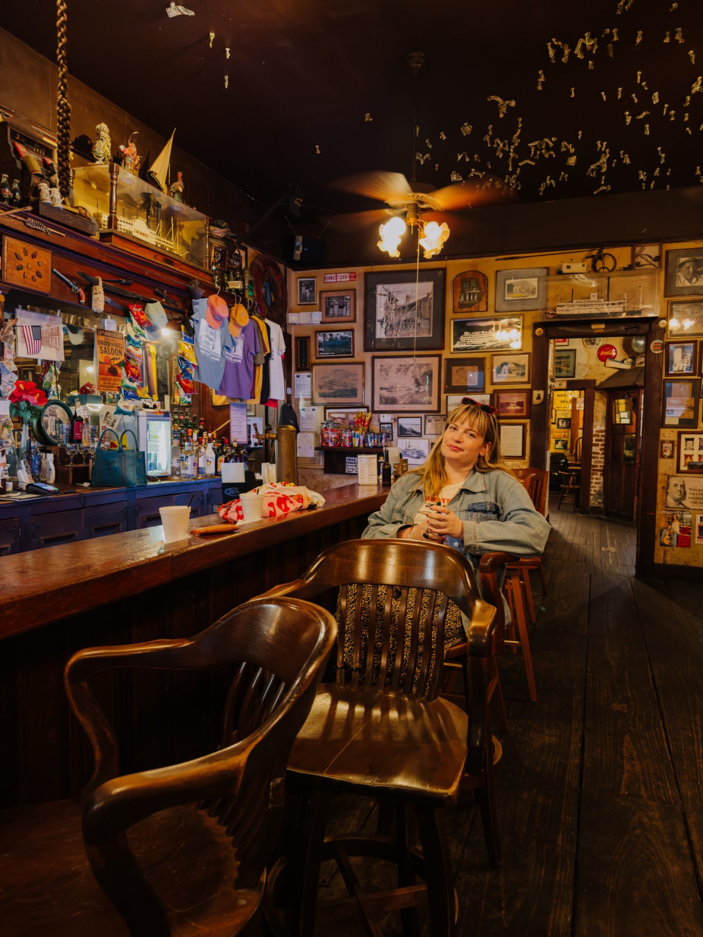 Under the hill saloon in Natchez mississippi
