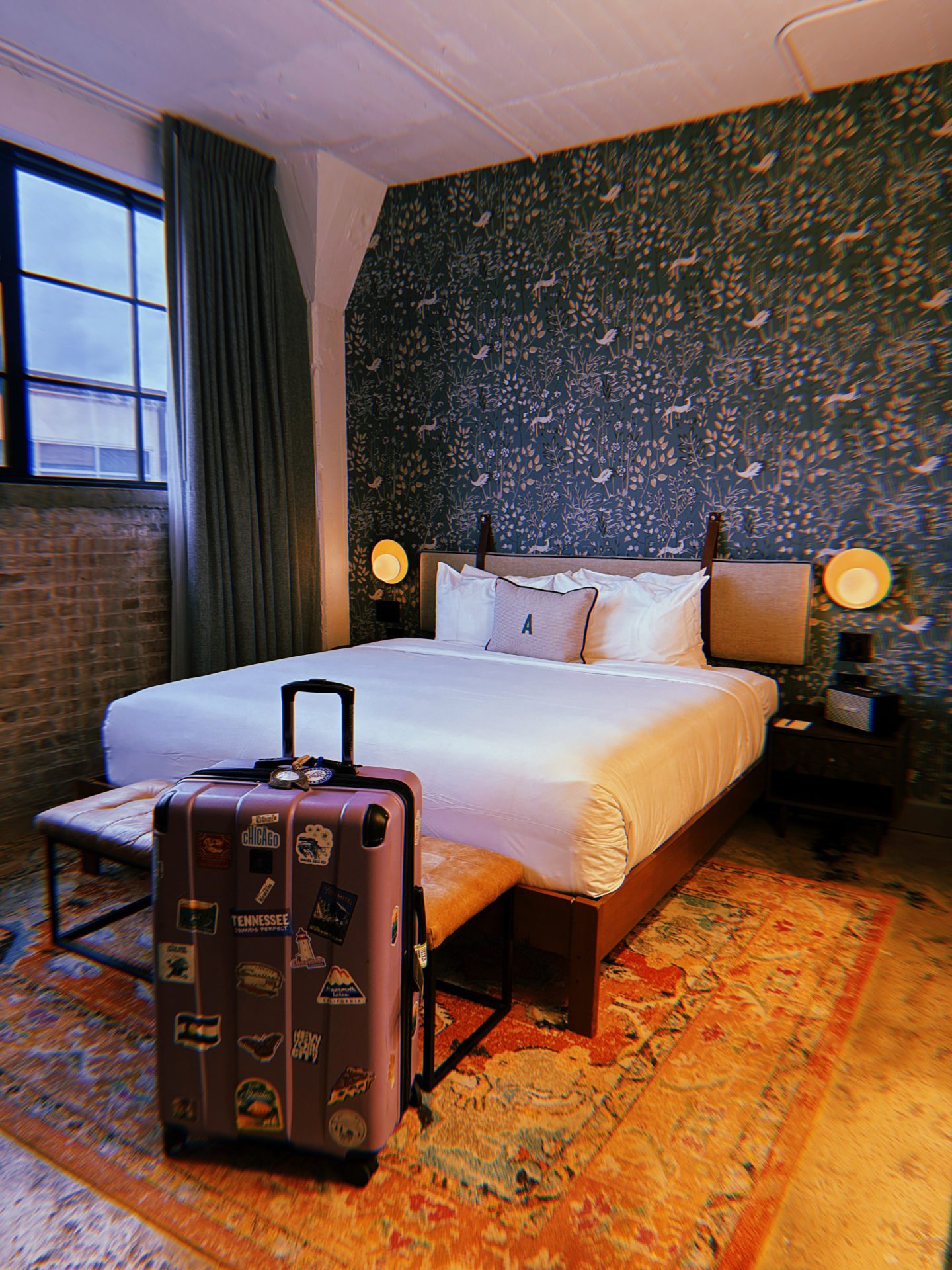 Arrive Hotel Mephis bedroom